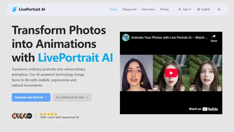 LivePortrait AI