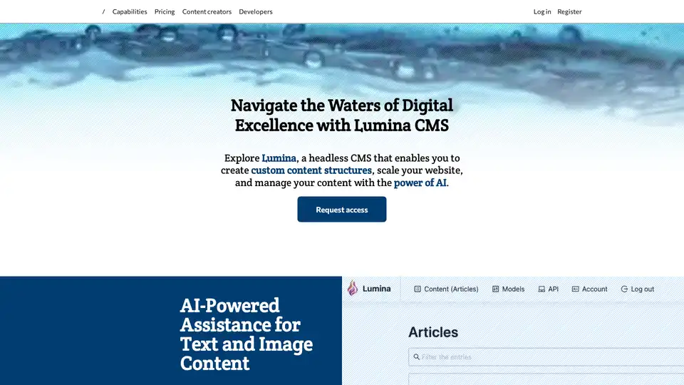 Lumina CMS