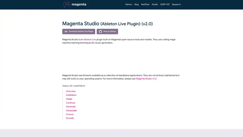 Magenta Studio