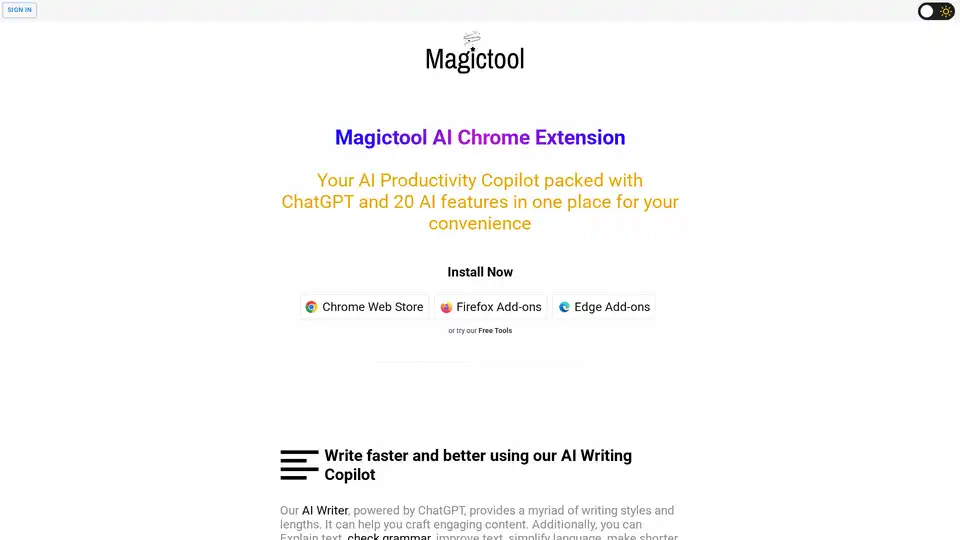Magictool AI