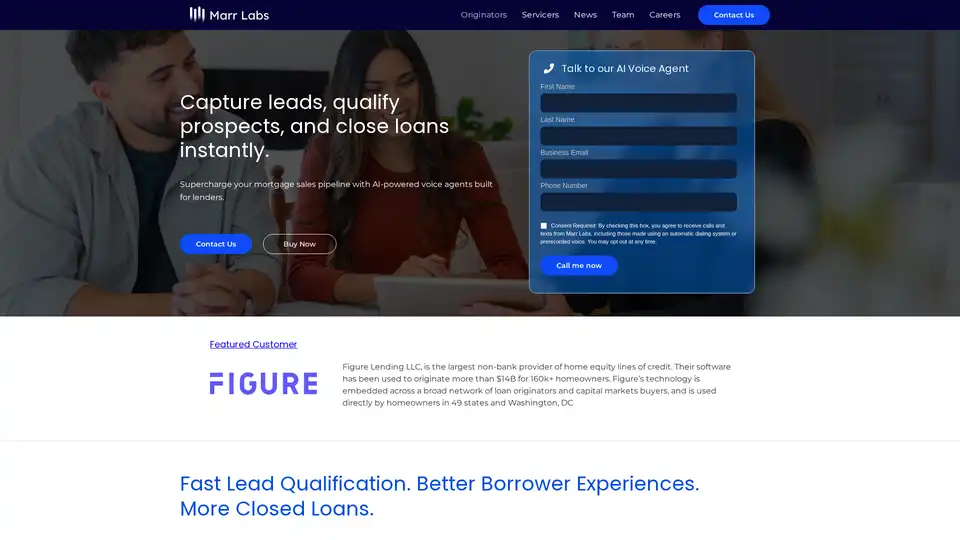 Marr Labs Mortgage Loan Officer Assistant