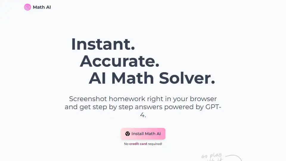 Math AI