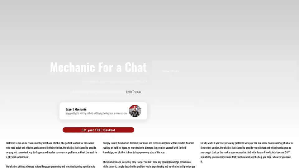 Mechanic For A Chat