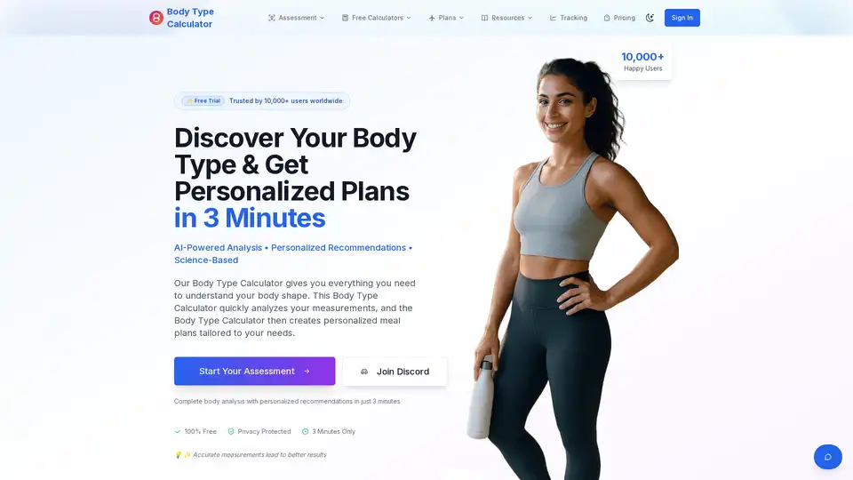 Body Type Calculator