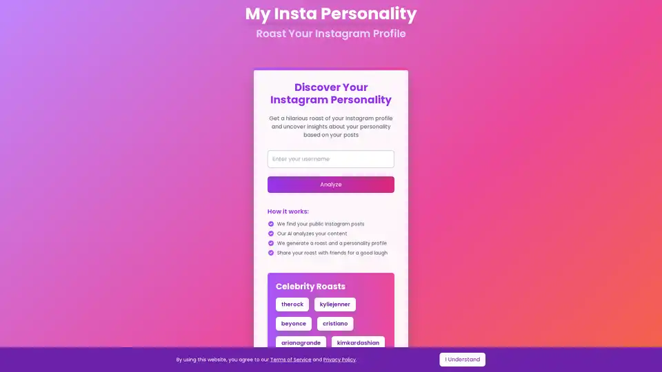 My Insta Personality