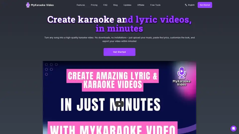MyKaraoke Video