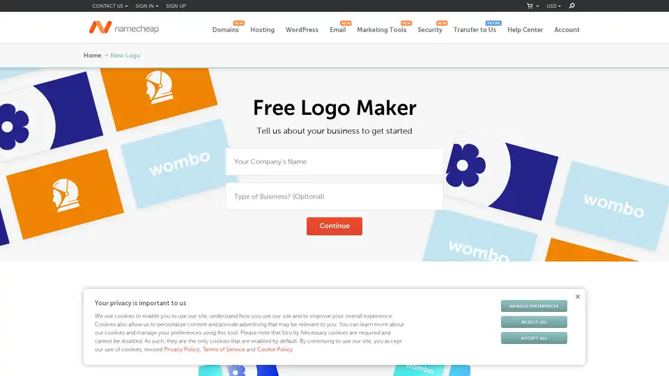 Namecheap Logo Maker