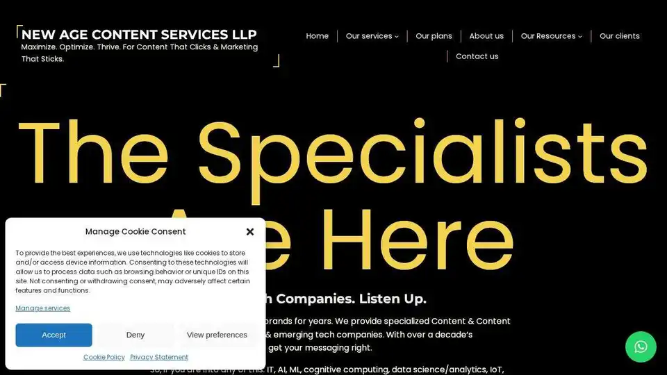 New Age Content Services LLP