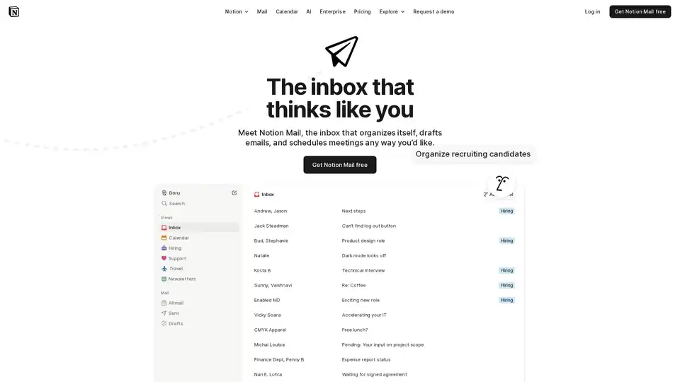 Notion Mail