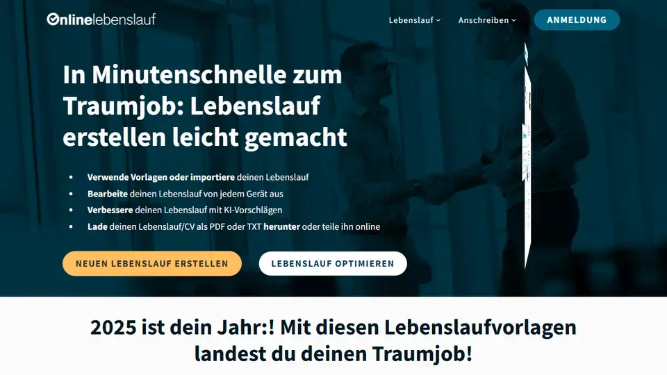 OnlineLebenslauf
