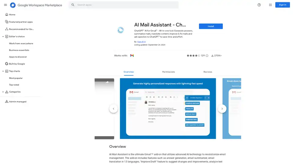 AI Mail Assistant