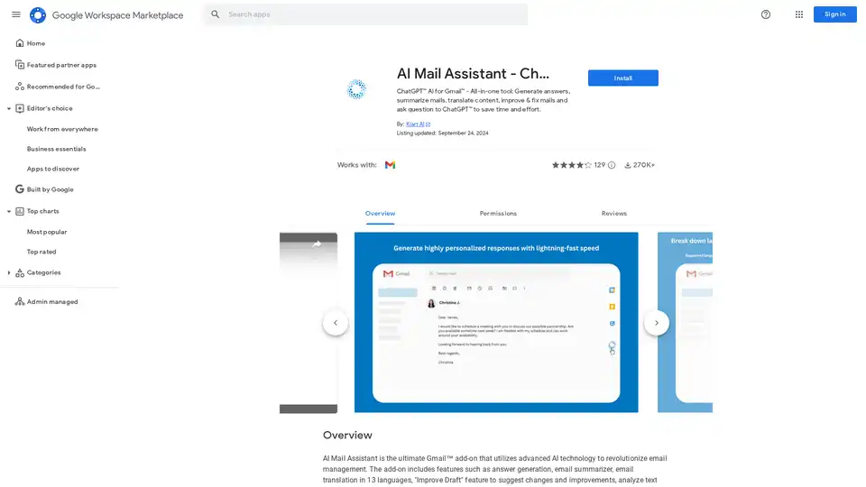 AI Mail Assistant