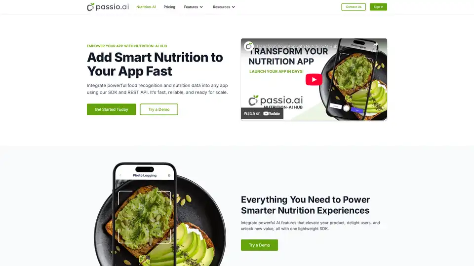 Nutrition-AI Hub