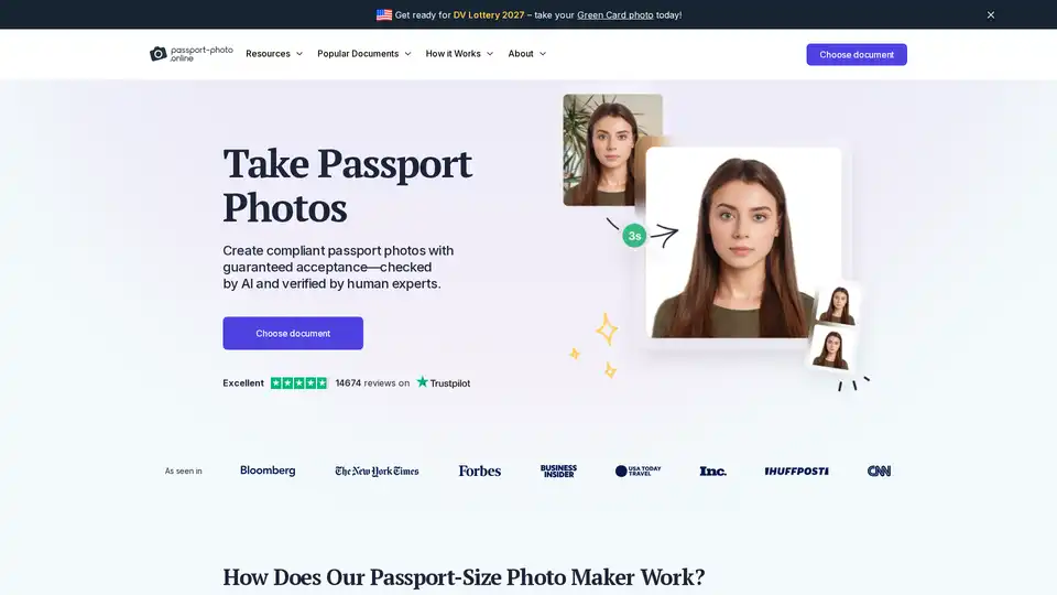 Passport Photo Online