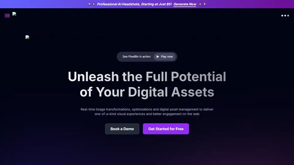 Pixelbin AI Photo Editor