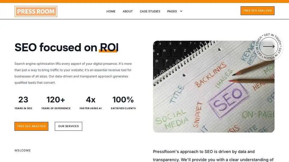 PressRoom.ai SEO Agency