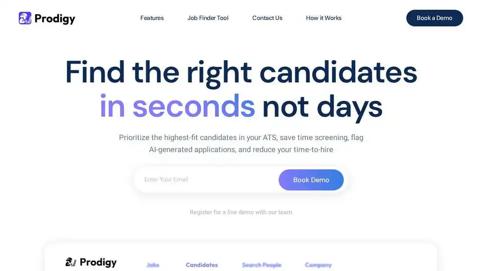 Prodigy Recruiter AI Copilot