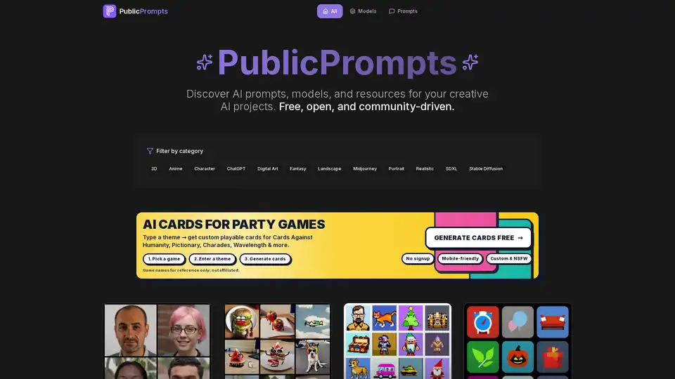 Public Prompts