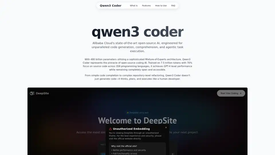 Qwen3 Coder