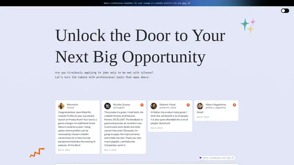 AI Powered LinkedIn Profile Checker