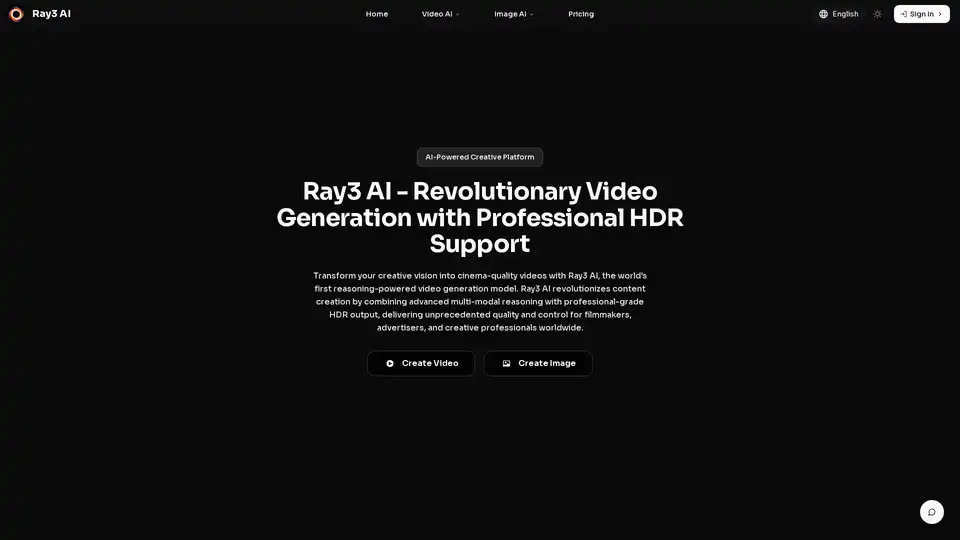 Ray3 AI