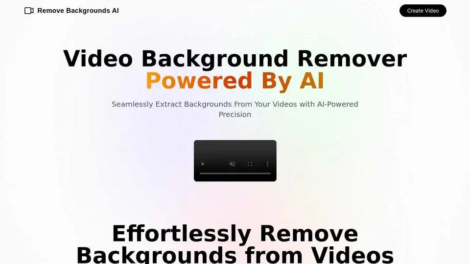 Remove Backgrounds AI