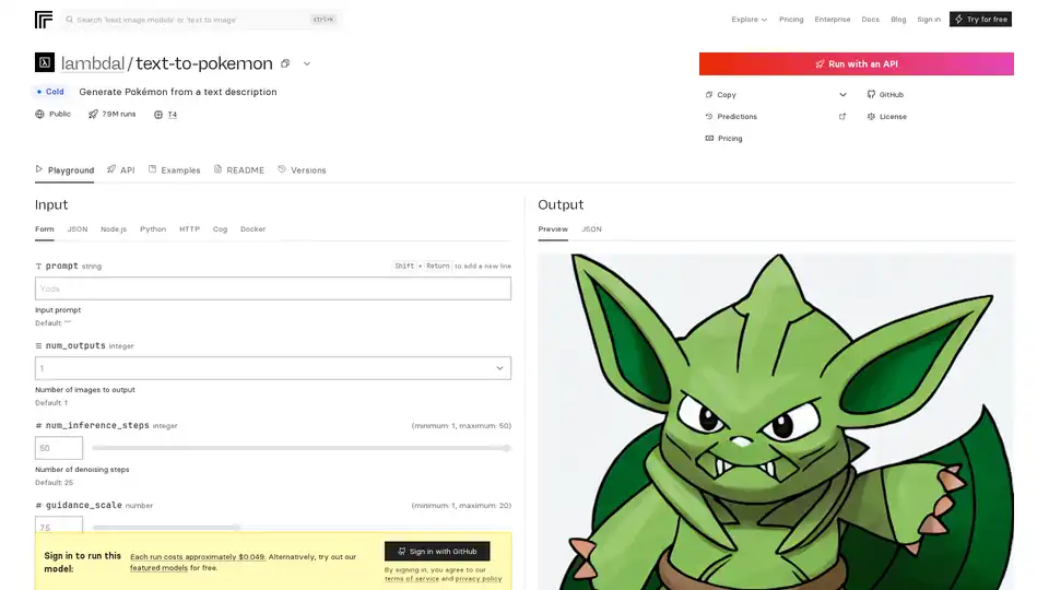 lambdal/text-to-pokemon