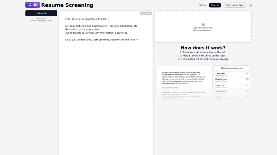 ResumeScreening.ai