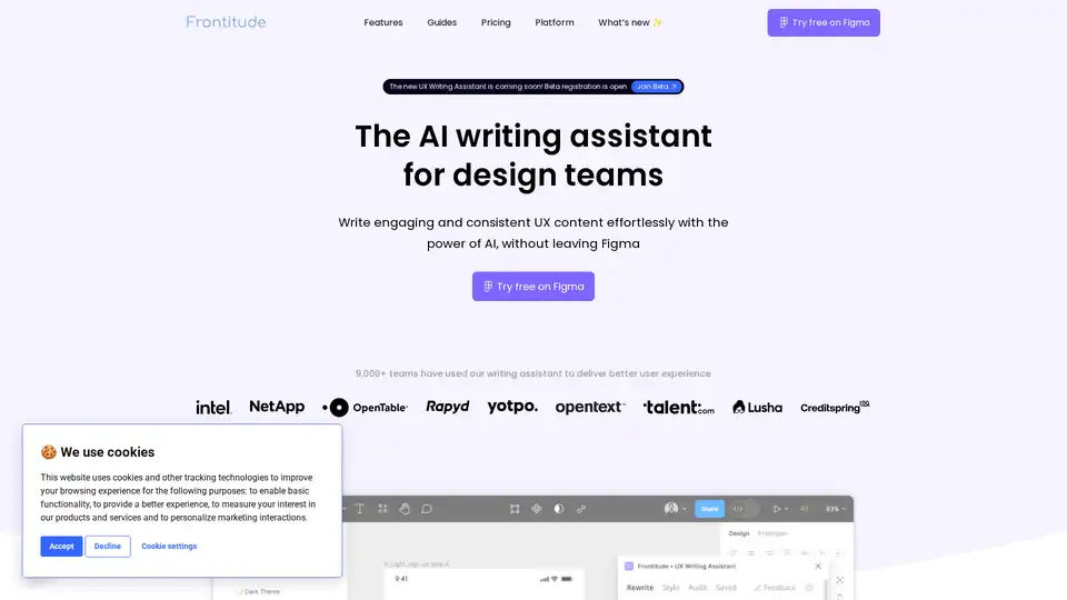 UX Writing Assistant