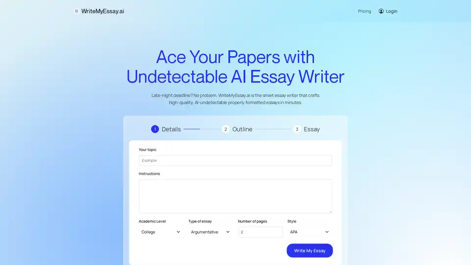WriteMyEssay.ai