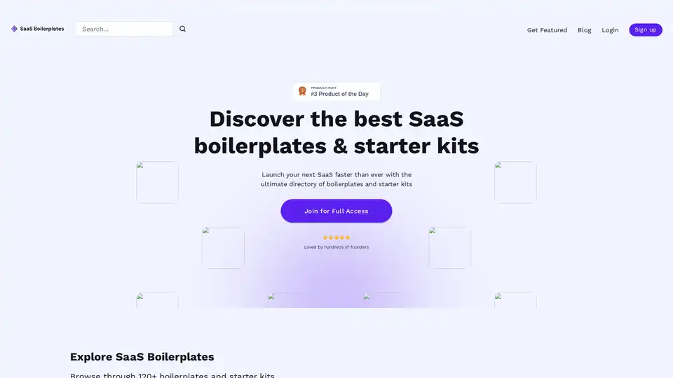 SaaS Boilerplates