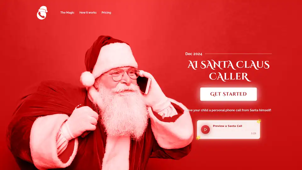 AI Santa Claus Caller