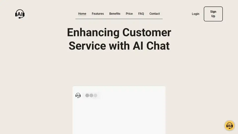 Small Business AI chat