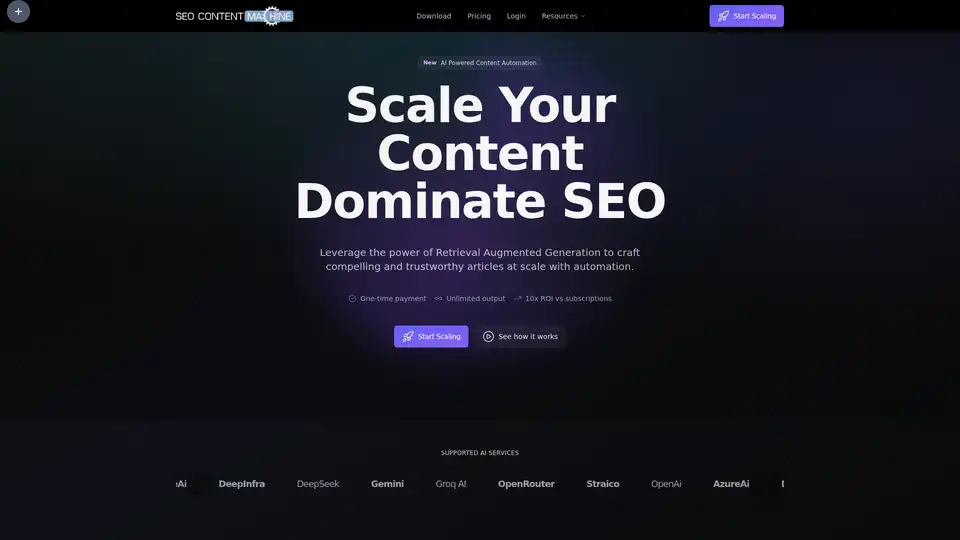 SEO Content Machine