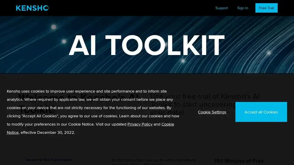 Kensho's AI Toolkit