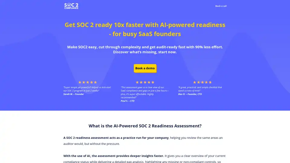 SOC 2 Readiness Assessment Tool