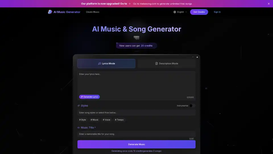 AI Music Generator