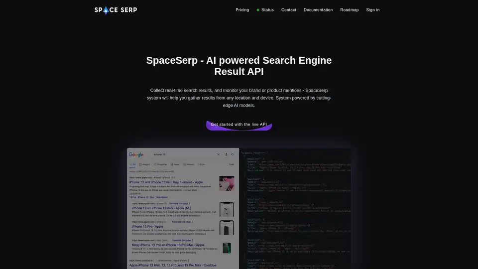 SpaceSerp