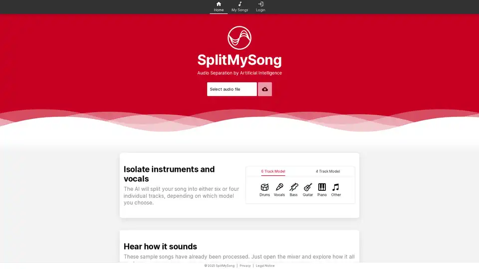 SplitMySong