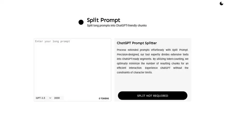Split Prompt