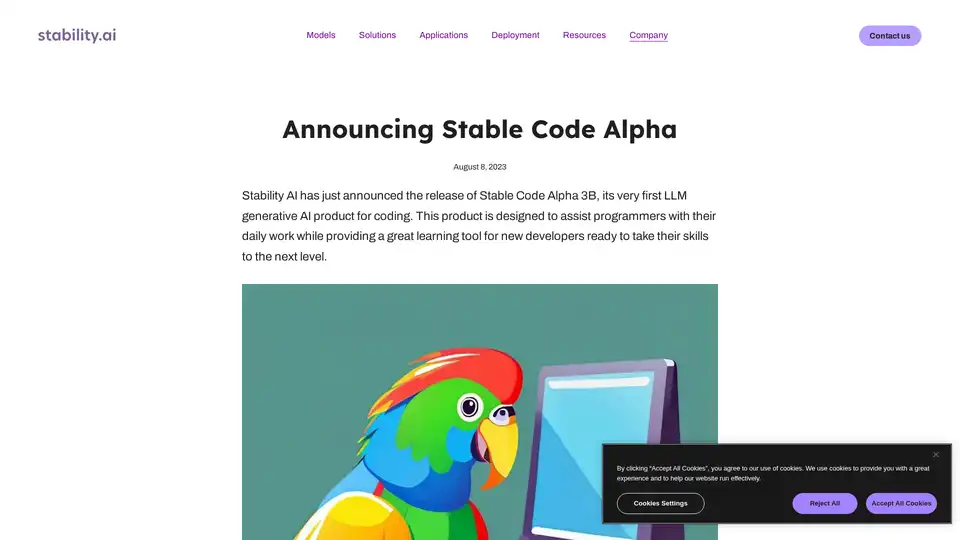 Stable Code Alpha