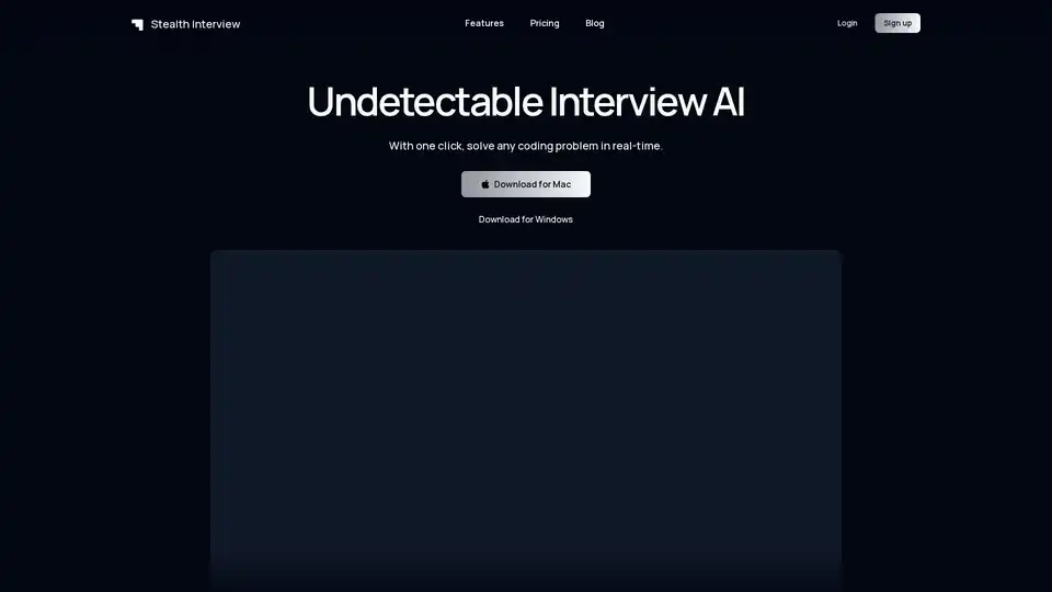 Undetectable Interview AI