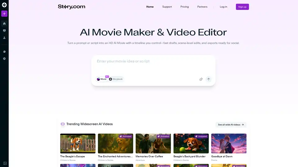 AI Movie Maker & Video Editor