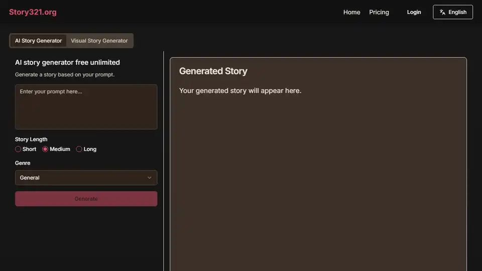 AI Story Generator free unlimited