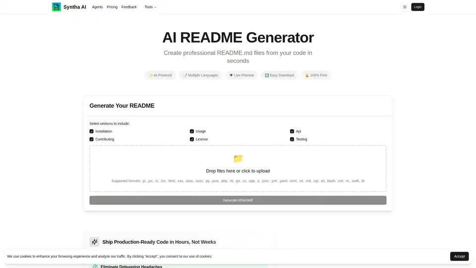 AI README Generator