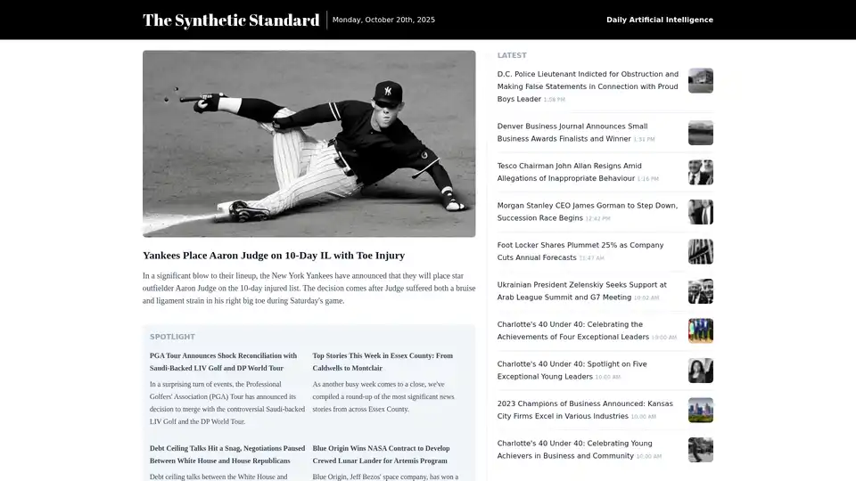 The Synthetic Standard