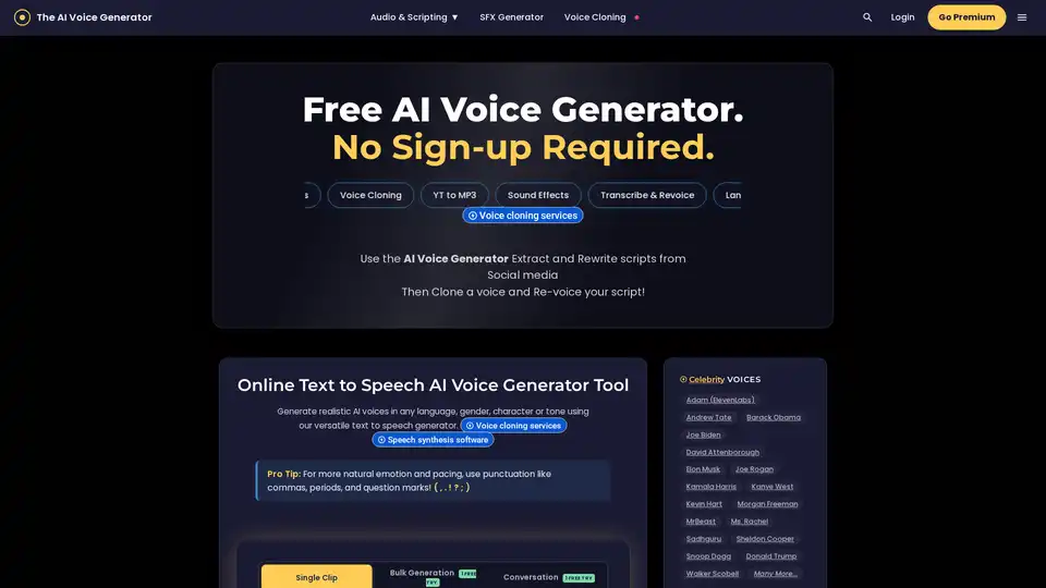 AI Voice Generator