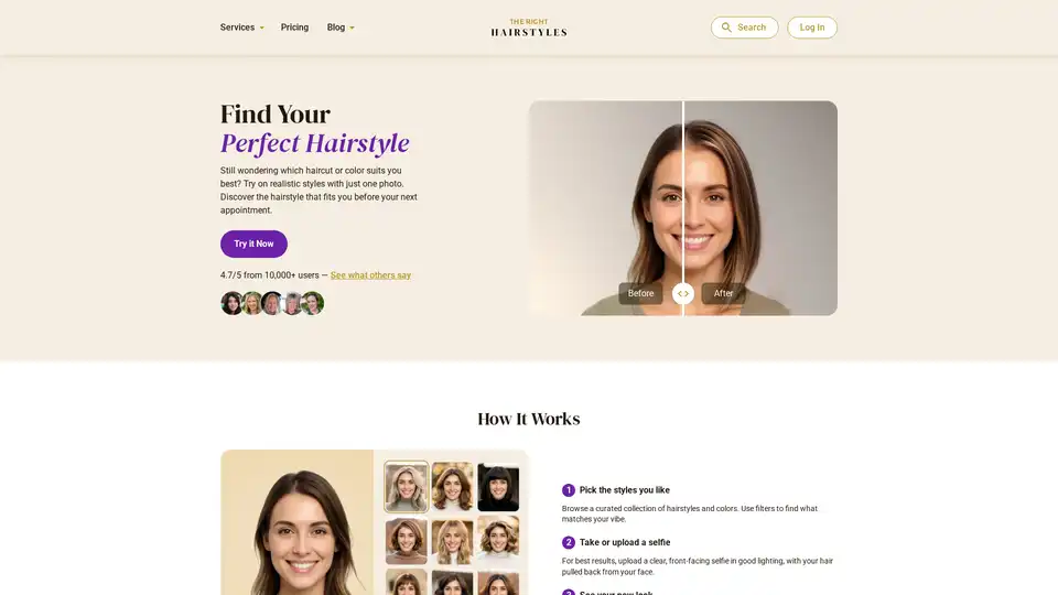 AI Hairstyle Changer