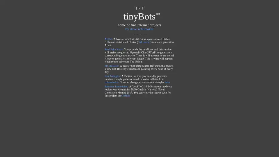 tinyBots.net