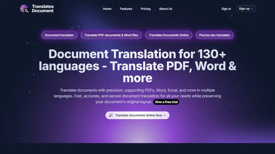 TranslatesDocument